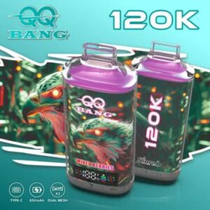 QQ Bang 120K Disposable Vape – 120000 Puffs LED Display Type-C Rechargeable Wholesale Vape