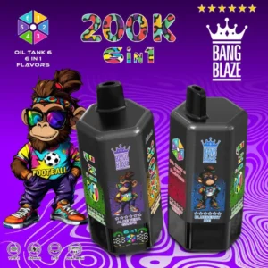BANG BLAZE 200K Puffs 6-in-1 Flavor Switch Disposable Vape Wholesale – Smart Display Flagship