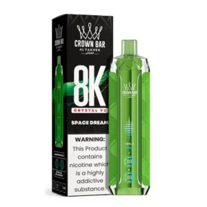 AL FAKHER 8K CRYSTAL V2 – 12000 Puffs 18ml Mesh Coil MTL/DTL LED Display