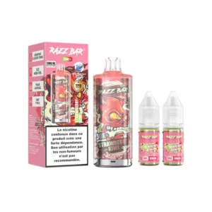 Razz Bar 30k Plus 30000 Puffs Razzbar Disposable Vape – 2% Nicotine (20mg) | TPD Compliant & USB-C Rechargeable